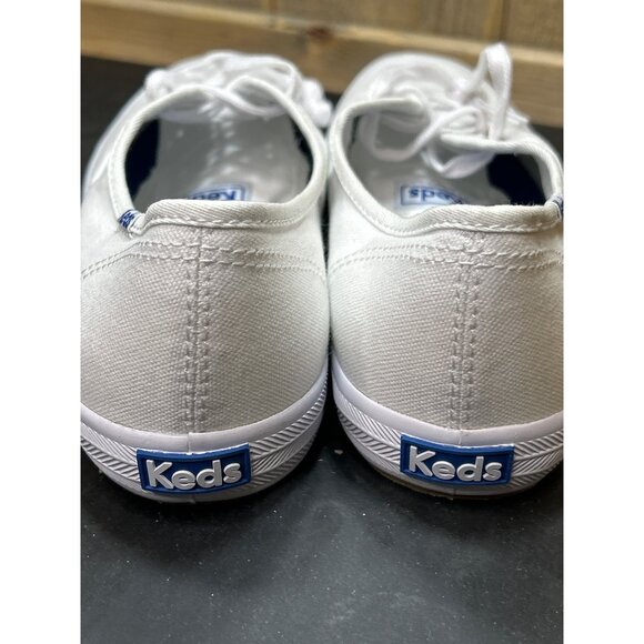 Keds Womens Ortholite Canvas Lace-Up Sneakers White Size 10 XS Extra Narrow - Picture 4 of 8